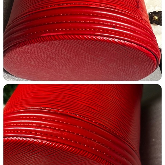 Louis Vuitton Epi Cannes Castillan Red - Picture 10 of 12